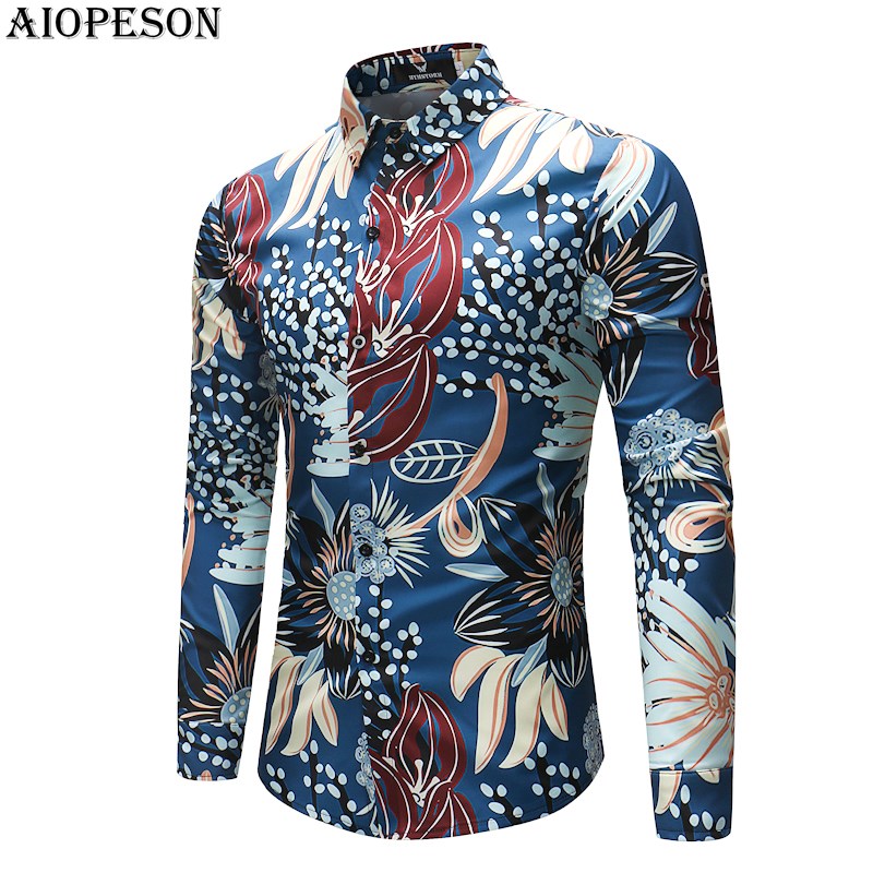 Men's Dress Shirts AIOPESON 2021 Spring Summer Male Tuxedo Shirt Print Long Sleeve Men Smart Causal Asia Size M-4XL, Navy blue
Men's Dress Shirts AIOPESON 2021 Spring Summer Male Tuxedo Shirt Print Long Sleeve Men Smart Causal Asia Size M-4XL, Navy blue