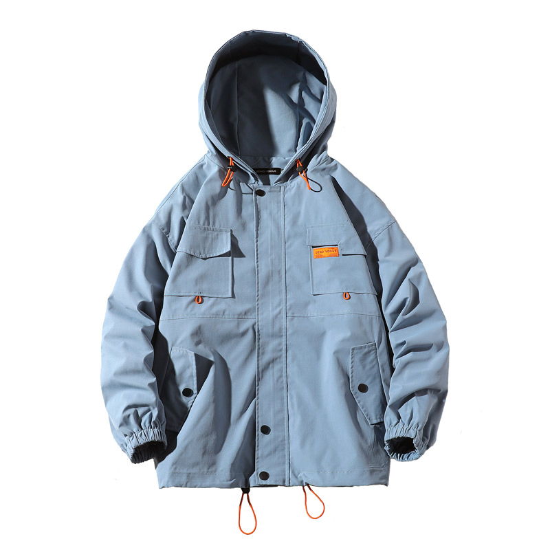 2020 spring tooling style hooded trendy fashion men' jacket jacket, Black
2020 spring tooling style hooded trendy fashion men' jacket jacket, Black