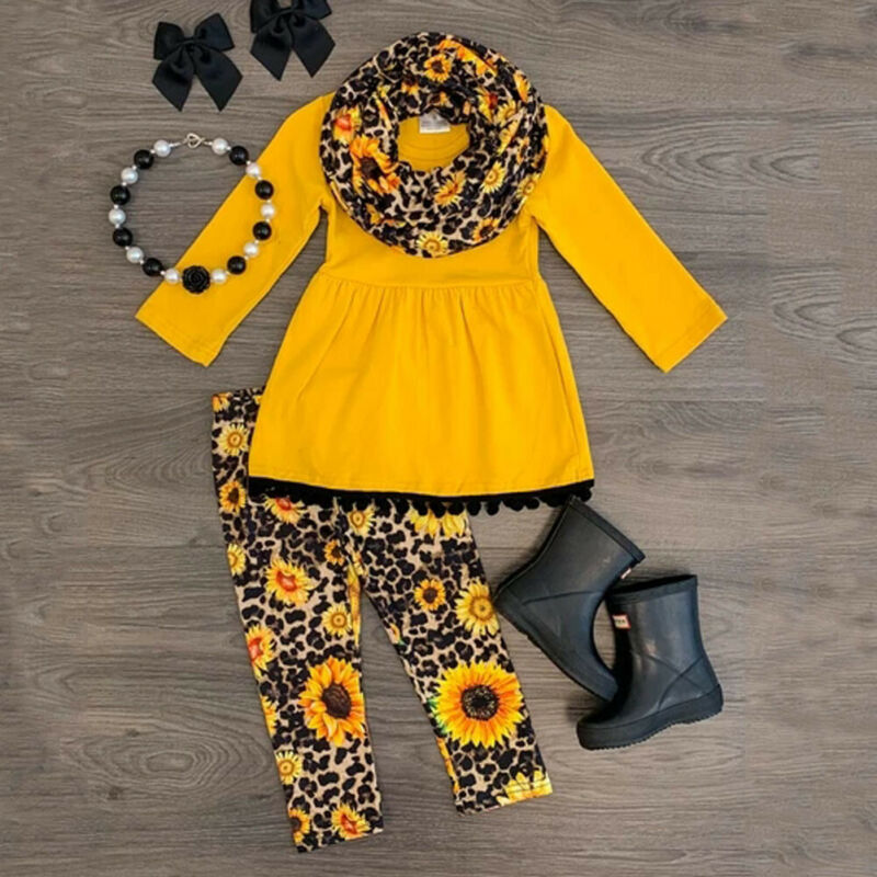 pudcoco Flower Kids Baby Girl Outfit Clothes Lace Patchwork T-shirt Top Dress+Floral Printed Long Pants Set, Yellow
pudcoco Flower Kids Baby Girl Outfit Clothes Lace Patchwork T-shirt Top Dress+Floral Printed Long Pants Set, Yellow