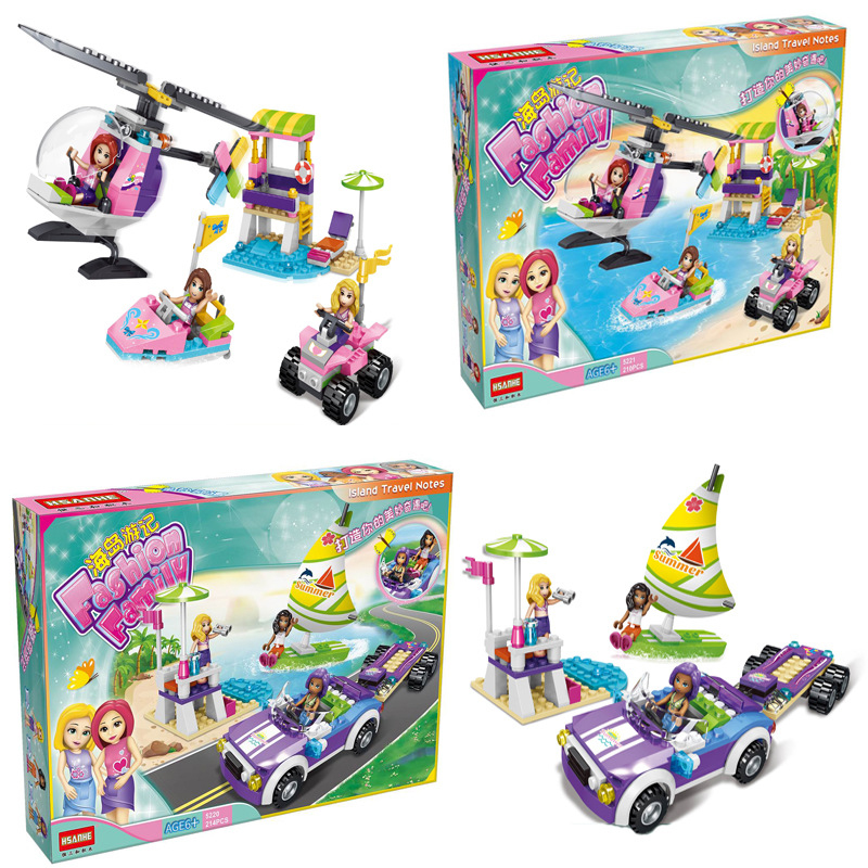 Island Travels Model Educational Toy, Building Blocks with Helicopter Car, Doll, for Kid' Birthday' Party Gift, Collecting, Home Decoration
Island Travels Model Educational Toy, Building Blocks with Helicopter Car, Doll, for Kid' Birthday' Party Gift, Collecting, Home Decoration