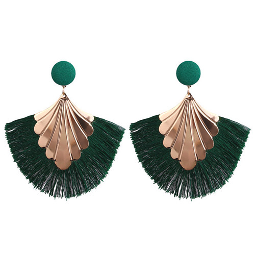 Fashion Tassel Earrings Vintage Retro Tassel Bohemia National Style Jewelry Female Style Drop Earrings for Women, Idea Gift for Sister, Wife