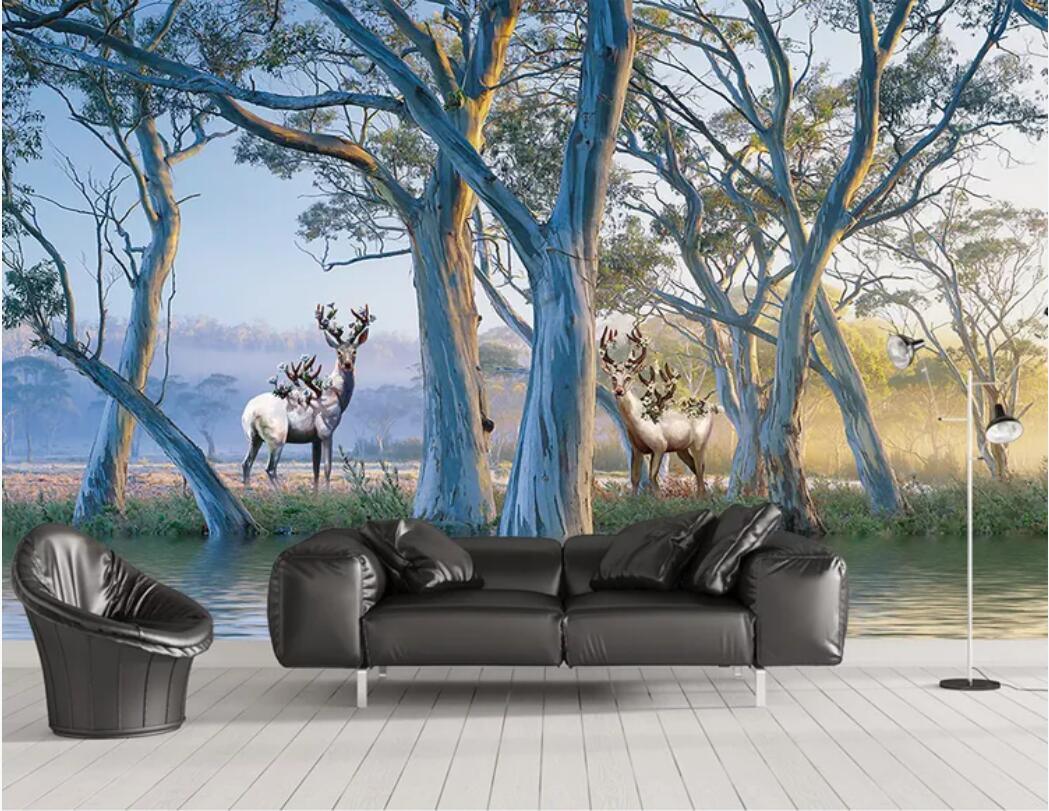 3d wallpaper custom photo mural European beautiful forest big tree elk oil painting background wall painting home decor wall art pictures, Non-woven fabric
3d wallpaper custom photo mural European beautiful forest big tree elk oil painting background wall painting home decor wall art pictures, Non-woven fabric