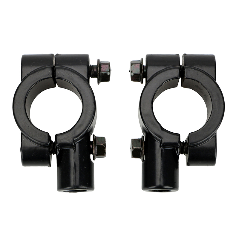 Motorcycle 7/8" Handle Bar Mirror Mount Moto Accessories 8mm 10mm Rearview Mirrors Mounts Holder Clamp Adaptor Universal