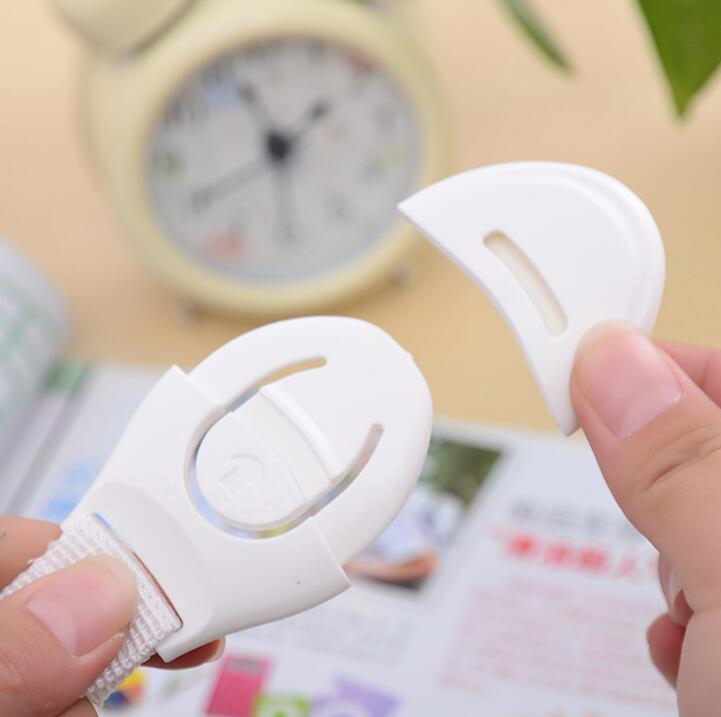 Kids Drawer Lock Baby Safety Lock Adhesive Door Cupboard Cabinet Fridge Drawer Safety Locks Safety Locks Straps WY073