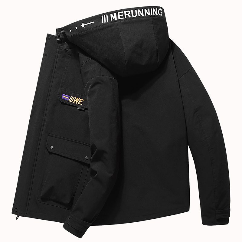 Men's jacket 2020 new hooded straight thin jacket solid color men's high quality large size clothing 4XL, Black
Men's jacket 2020 new hooded straight thin jacket solid color men's high quality large size clothing 4XL, Black