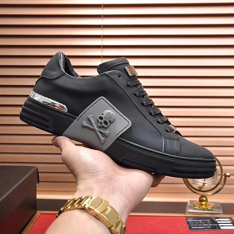 quality Men Casual fitness Shoes Leather Mens Fashion designer black Color matching Leather comfortable Shoes Flat Casual Shoes Daily Jogg
quality Men Casual fitness Shoes Leather Mens Fashion designer black Color matching Leather comfortable Shoes Flat Casual Shoes Daily Jogg