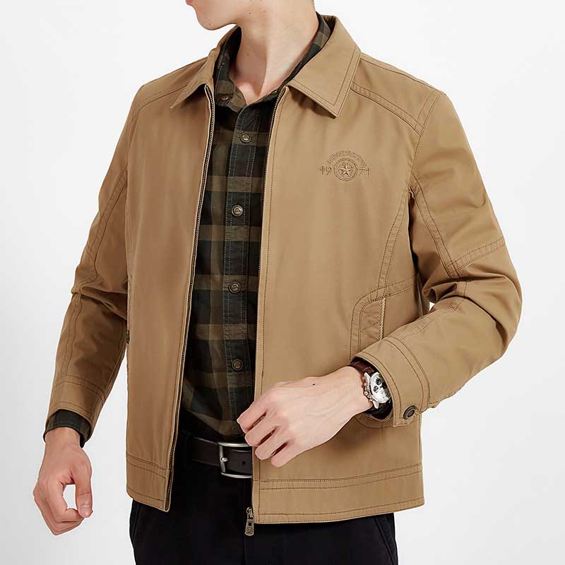 Spring Autumn Cotton Coat Men Casual Jacket Denim Business Leisure Simple Bomber Jacket Male Clothes Plus Size 4XL, Army green
Spring Autumn Cotton Coat Men Casual Jacket Denim Business Leisure Simple Bomber Jacket Male Clothes Plus Size 4XL, Army green
