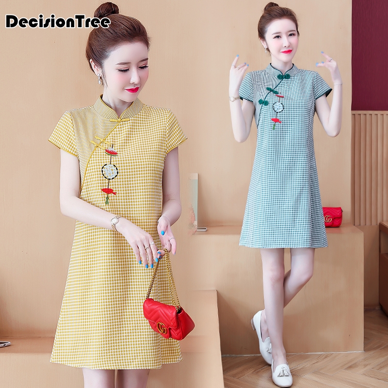 2020 Chinese Dress chinese wedding dress female short sleeve cheongsam traditional women qipao for wedding party
2020 Chinese Dress chinese wedding dress female short sleeve cheongsam traditional women qipao for wedding party