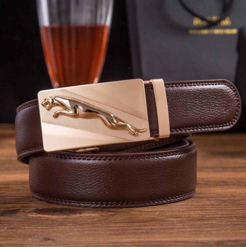 Fashion- jaguar leather brand high quality automatic buckled brown belt taobao men's business belt 2018
Fashion- jaguar leather brand high quality automatic buckled brown belt taobao men's business belt 2018