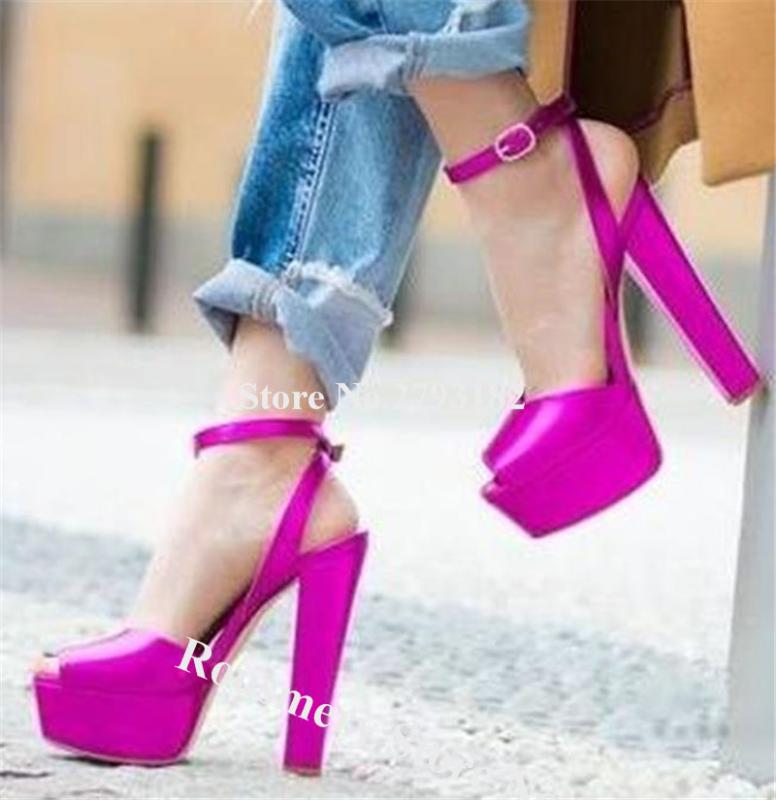 Brand Fashion Peep Toe High Platform Chunky Heel Sandals Gold Pink Thick Heel Ankle Strap High Sandals Dress Heels, As picture
Brand Fashion Peep Toe High Platform Chunky Heel Sandals Gold Pink Thick Heel Ankle Strap High Sandals Dress Heels, As picture