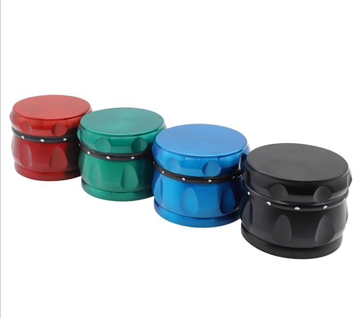New Multicolor Drum Type Zinc Alloy Smoke Grinder with Drill 63mm Individual Metal Smoke Crusher Portable Fume Wholesale
New Multicolor Drum Type Zinc Alloy Smoke Grinder with Drill 63mm Individual Metal Smoke Crusher Portable Fume Wholesale