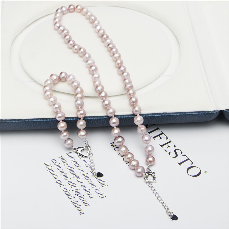 Wholesale-Directly Sell women high quality freshwater pearl cheap jewelry set for sale
