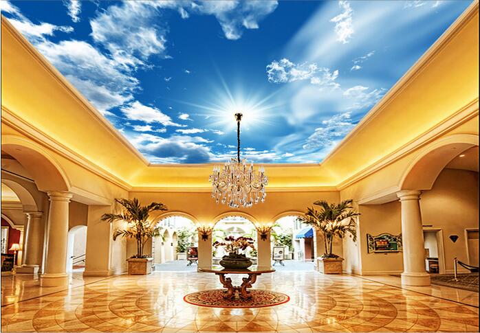 3d ceiling murals wallpaper custom photo Clear blue sky white clouds sunshine background living room home decor 3d wall murals for walls 3 d, Non-woven
3d ceiling murals wallpaper custom photo Clear blue sky white clouds sunshine background living room home decor 3d wall murals for walls 3 d, Non-woven