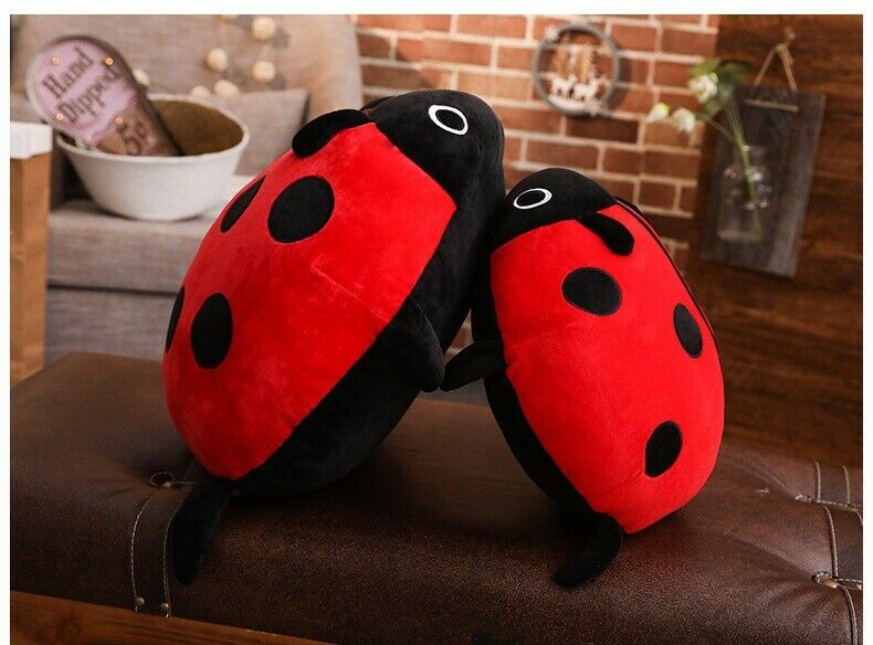Beetle Psh Toy Ladybug Doll Creative Stuffed Animal pillow Cushion Gift8916720