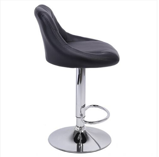 Fashion Furniture Wholesales HOT Sales 2pc Adjustable High Type with Disk No Armrest Rhombus Backrest Design Bar Stool