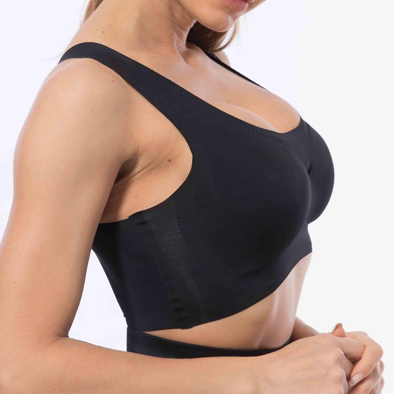 2020 NEW Seamless Bras for Women Sleep Leisure Yoga Bra Padded Wireless Thin Soft Comfy Pullover Tops, Black
2020 NEW Seamless Bras for Women Sleep Leisure Yoga Bra Padded Wireless Thin Soft Comfy Pullover Tops, Black