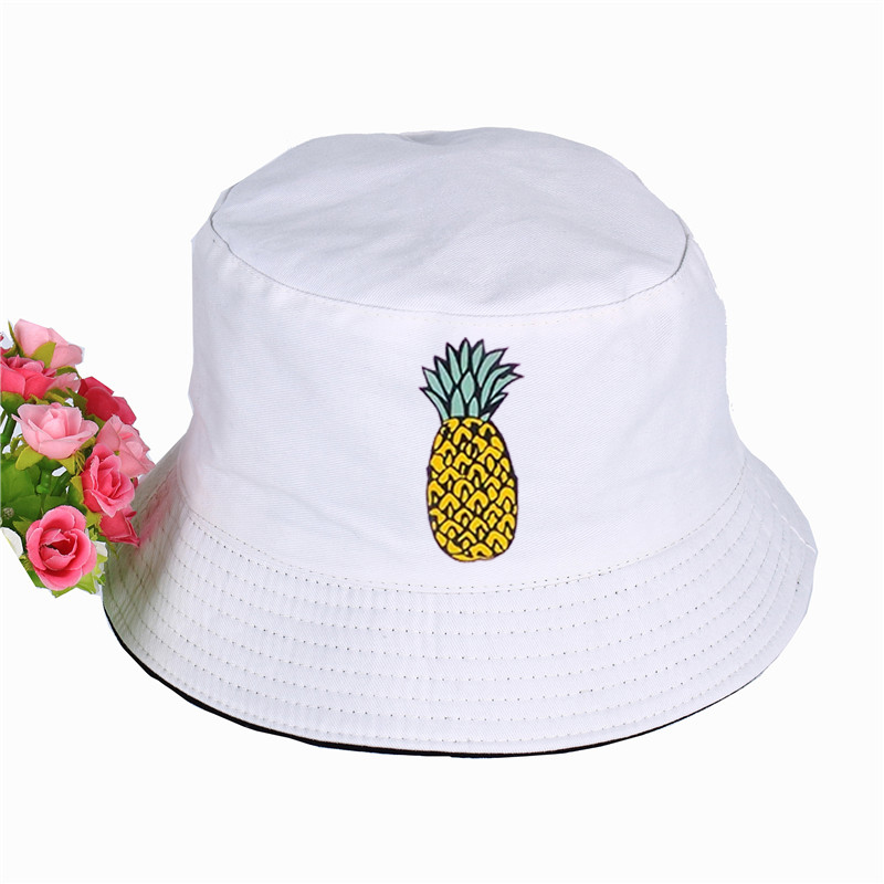 pineapple Print Womens Panama Bucket Hat High Quality novel Cap Summer Cap Sun Visor Fishing Fisherman Hat, White 
pineapple Print Womens Panama Bucket Hat High Quality novel Cap Summer Cap Sun Visor Fishing Fisherman Hat, White