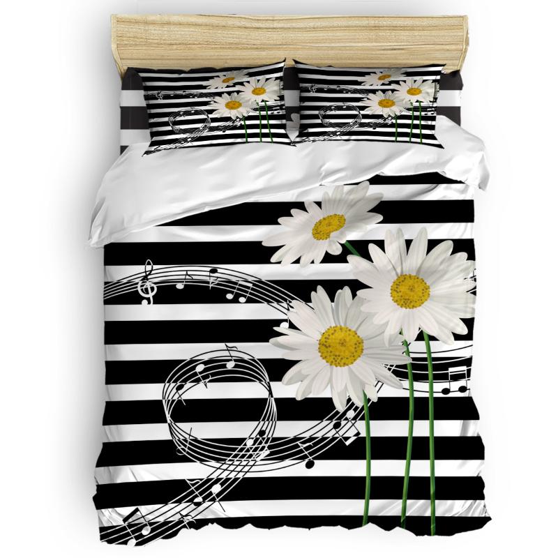 Chrysanthemum Music Duvet Cover Set 2/3/4pcs Bedding Set Bed Sheet Pillowcases Cover, As pic
Chrysanthemum Music Duvet Cover Set 2/3/4pcs Bedding Set Bed Sheet Pillowcases Cover, As pic