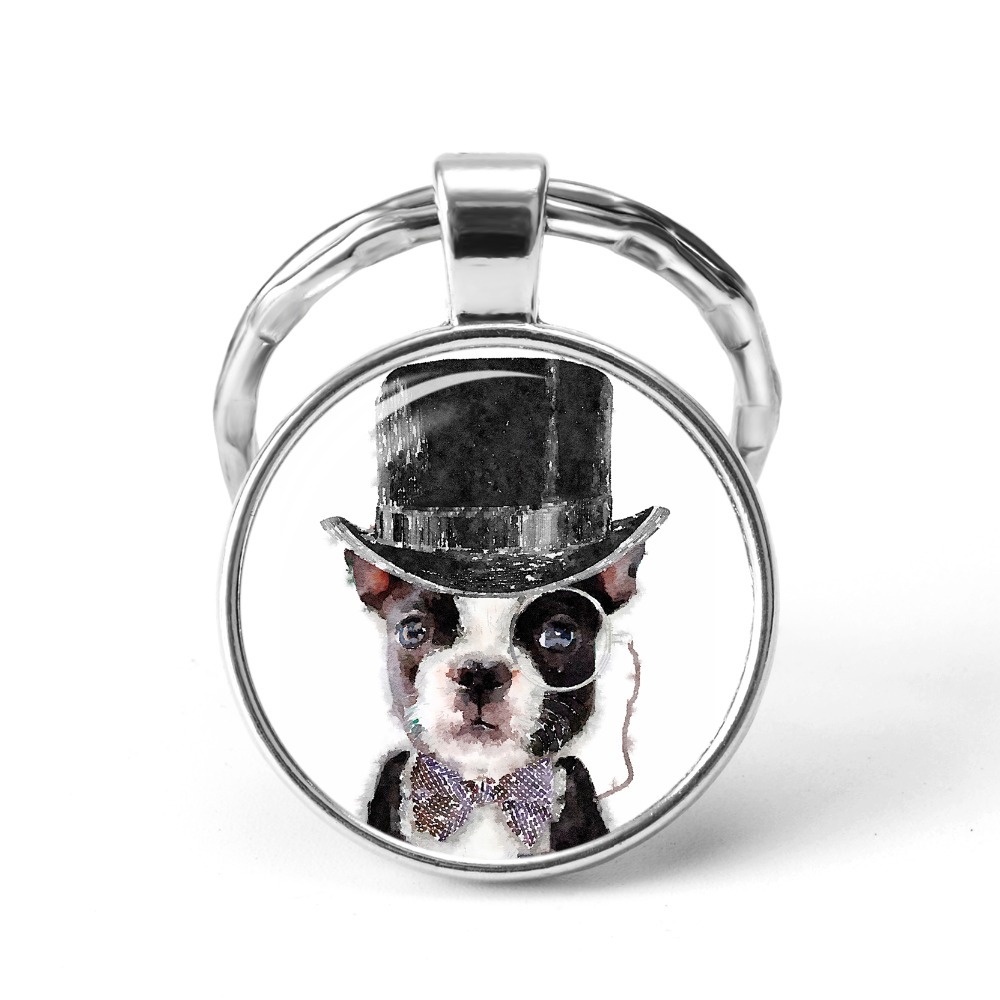 Creative Cartoon Animal Keychain Dog Leopard Bear Eagle Deer Glass Cabochon Silver Plated Pendant Keyring Jewelry Birthday Gifts
Creative Cartoon Animal Keychain Dog Leopard Bear Eagle Deer Glass Cabochon Silver Plated Pendant Keyring Jewelry Birthday Gifts