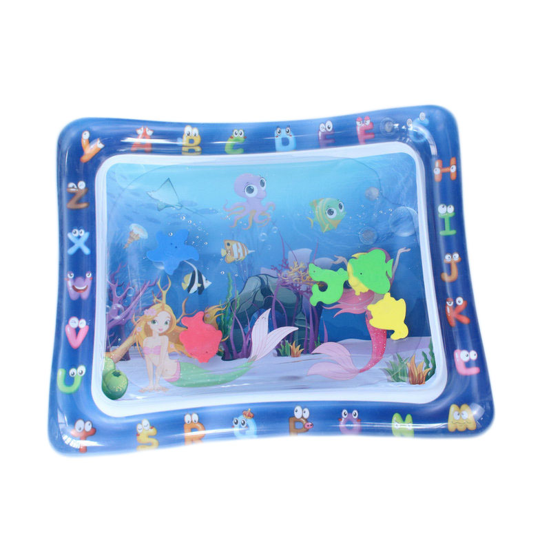 Tummy Time Infant Play Mats Baby Educational Toys Floodable Inflatable Sea World Toddlers Playmat Patted Pads Summer Cool Water Cushion