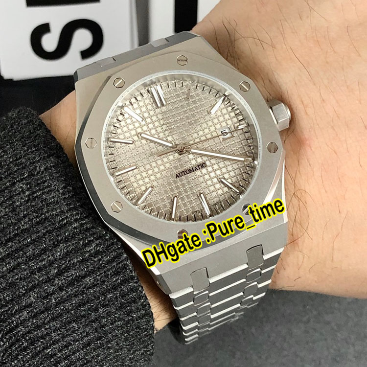 New Royal 41mm 15400ST.OO.1220ST.04 Automatic Mens Watch Gray Texture Dial 15400 Titanium Steel Case SS Bracelet Sport Watches Pure_Time, Custom waterproof service
New Royal 41mm 15400ST.OO.1220ST.04 Automatic Mens Watch Gray Texture Dial 15400 Titanium Steel Case SS Bracelet Sport Watches Pure_Time, Custom waterproof service