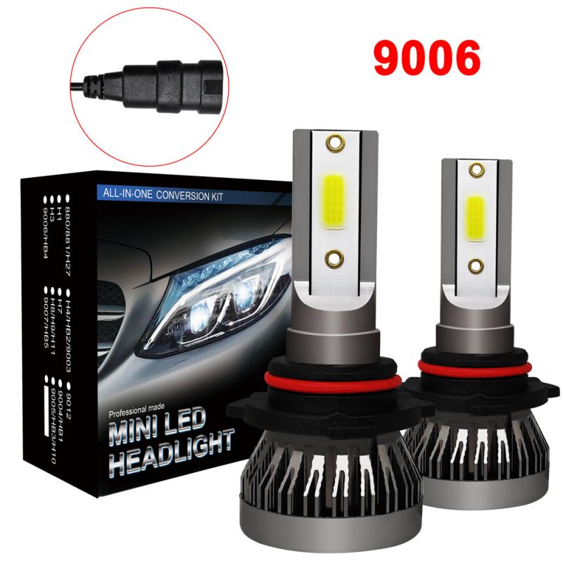 2 X 9006 Mini LED Headlight Conversion Kit COB Bulb 90W 12000LM White High Power 6000K Fog Light Lamp Car Accessories
2 X 9006 Mini LED Headlight Conversion Kit COB Bulb 90W 12000LM White High Power 6000K Fog Light Lamp Car Accessories