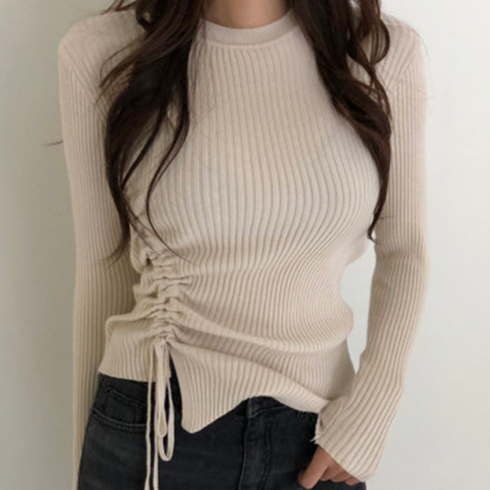 New 2020 Autumn Winter Women's Sweaters Lace Up Slim Knitting Warm Tops Korean Style Solid Ladies Minimalist SW9117, Black
New 2020 Autumn Winter Women's Sweaters Lace Up Slim Knitting Warm Tops Korean Style Solid Ladies Minimalist SW9117, Black