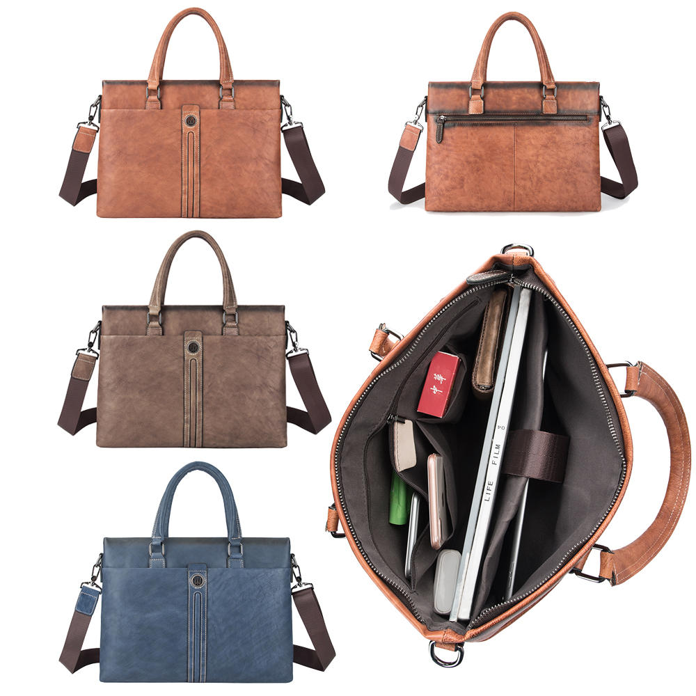 Men Genuine Cow Leather Soft Crossbody Laptop Messenger Bags Zipper Business Briefcases Handbags Tote Cowhide Sling Shoulder Bag 4491#, 3 colors for choice
Men Genuine Cow Leather Soft Crossbody Laptop Messenger Bags Zipper Business Briefcases Handbags Tote Cowhide Sling Shoulder Bag 4491#, 3 colors for choice
