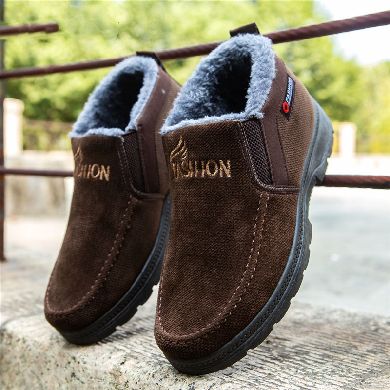 Men's Boots plus velvet plus cotton boots winter casual men's shoes to keep warm trend cotton shoes warm ankle boots black
Men's Boots plus velvet plus cotton boots winter casual men's shoes to keep warm trend cotton shoes warm ankle boots black