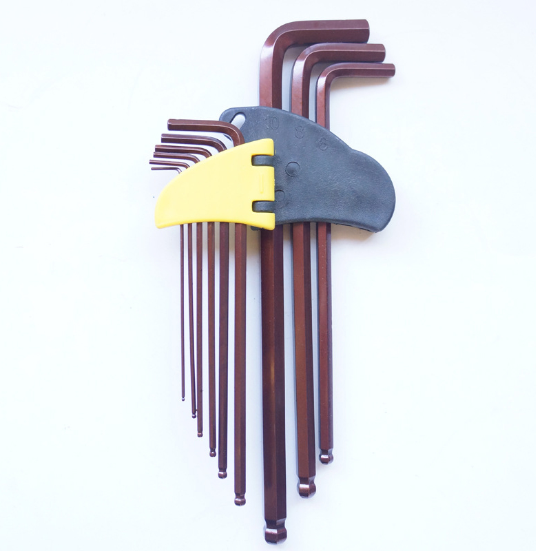 L Wrench Ball End Long Arm Hex Key Allen Wrench Set Powerful Repair Tool Durable Good Toughness Set-40
L Wrench Ball End Long Arm Hex Key Allen Wrench Set Powerful Repair Tool Durable Good Toughness Set-40