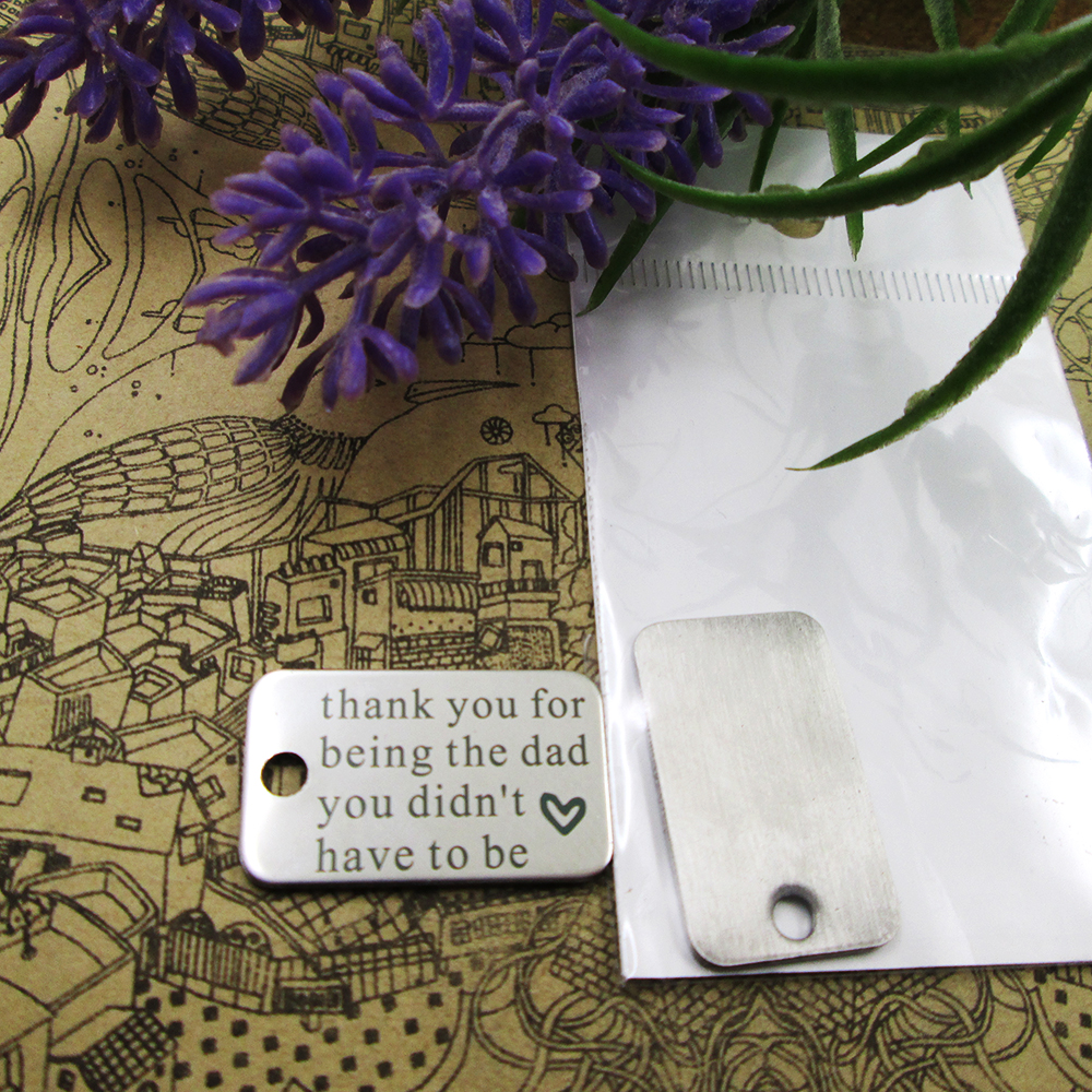 40pcs--"thank you for being the dad"stainless steel charms more style for choosing DIY Charms pendants for necklace
40pcs--"thank you for being the dad"stainless steel charms more style for choosing DIY Charms pendants for necklace