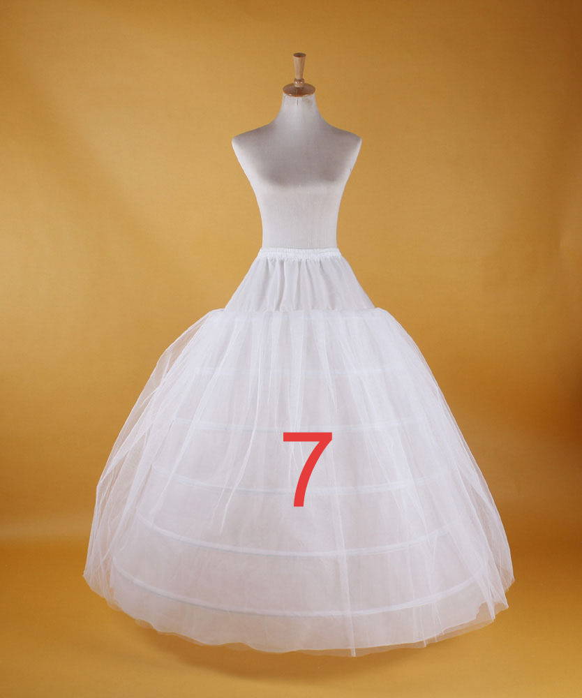 Wedding Petticoat Bridal Hoop Crinoline Prom Underskirt Fancy Skirt Slip