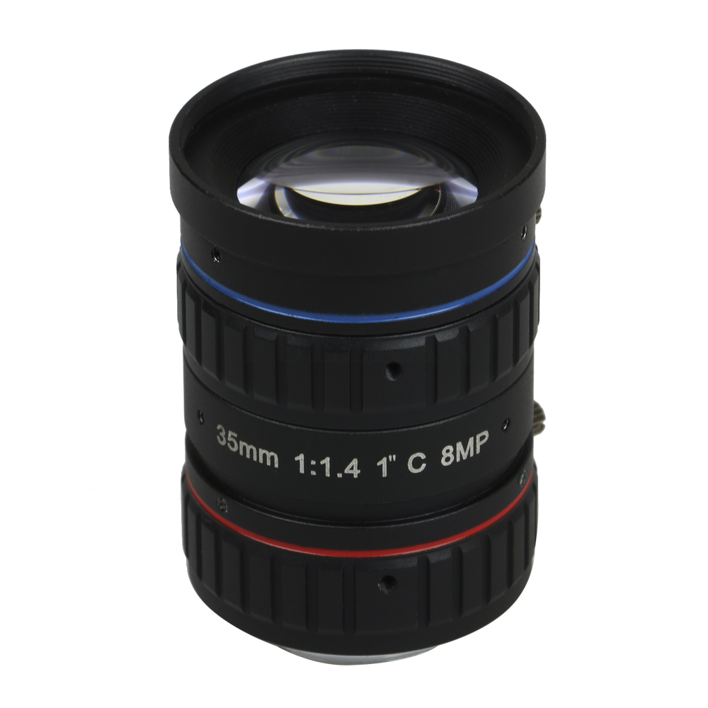 35mm C Mount Lens 4K 8MP F1.2 Professional 1" CCTV Lens Industrial Machine Vision Lens for C Mount UHD Camera
35mm C Mount Lens 4K 8MP F1.2 Professional 1" CCTV Lens Industrial Machine Vision Lens for C Mount UHD Camera