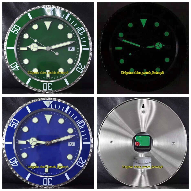 10 Style High Quality Brand Watch Clock Wall Clocks Calendar 34CM x 5CM 1.5KG Quartz Movement For Model 116610 116619 Clock Watches Clocks
10 Style High Quality Brand Watch Clock Wall Clocks Calendar 34CM x 5CM 1.5KG Quartz Movement For Model 116610 116619 Clock Watches Clocks
