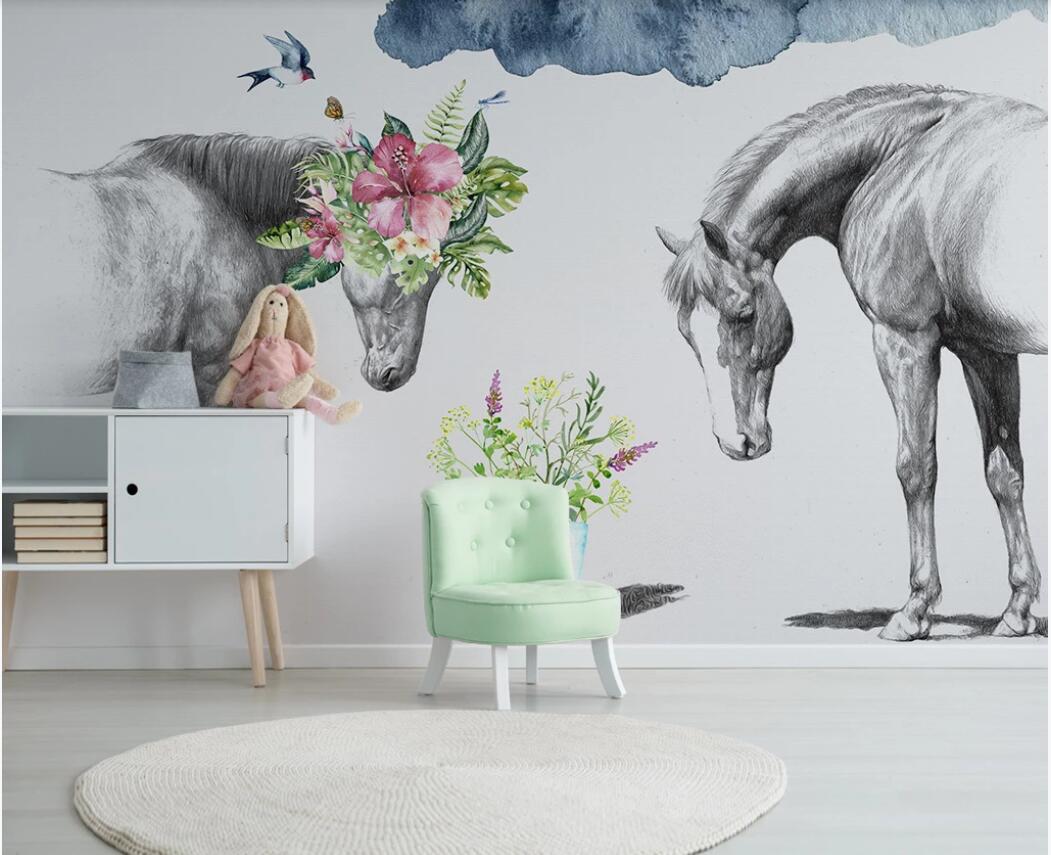 3d wallpaper custom photo mural Nordic creative flowers black and white couples wallpaper TV background wall wallpaper for walls 3 d, Non-woven fabric
3d wallpaper custom photo mural Nordic creative flowers black and white couples wallpaper TV background wall wallpaper for walls 3 d, Non-woven fabric