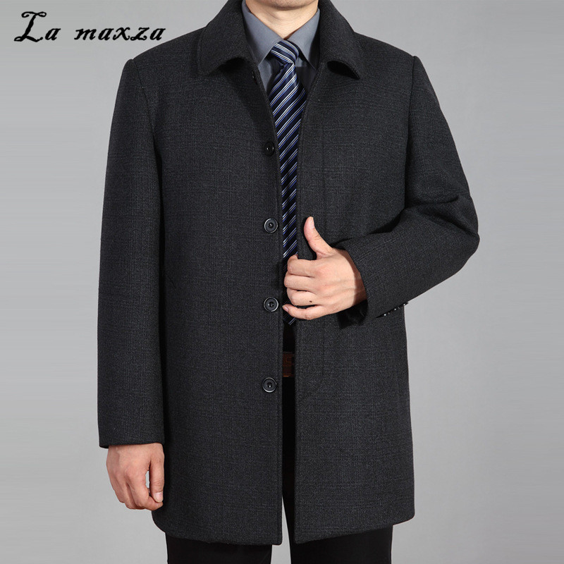 2019 New Arrival Winter Fashion Smart Casual Mens Coat Cashmere Wool Warm Formal Overcoat, Gray
2019 New Arrival Winter Fashion Smart Casual Mens Coat Cashmere Wool Warm Formal Overcoat, Gray
