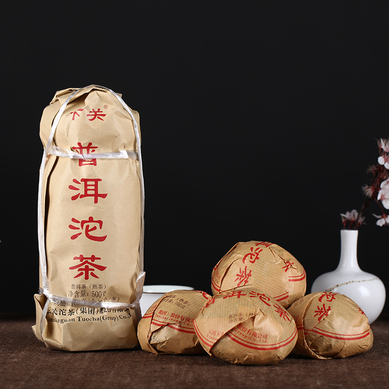 500g Ripe Puer Tea Yunnan Xiaguan Tuocha Puer Tea Organic Pu'er Oldest Tree Cooked Puer Natural Black Puerh Tea Cake Factory Direct Sales
500g Ripe Puer Tea Yunnan Xiaguan Tuocha Puer Tea Organic Pu'er Oldest Tree Cooked Puer Natural Black Puerh Tea Cake Factory Direct Sales