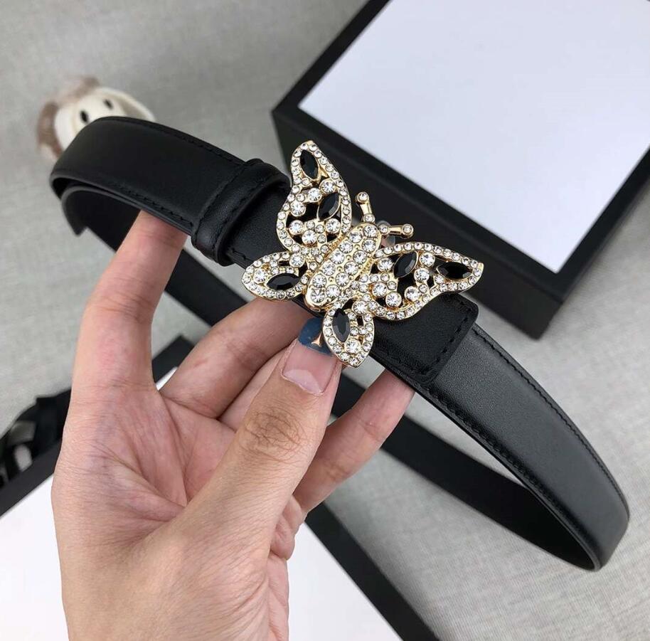 Wholesale Designer Belts Luxury Belts Womens Butterfly Brand Belt GGLetters Casual Stylish Smooth Buckle Belt Width 2.4cm High Quality