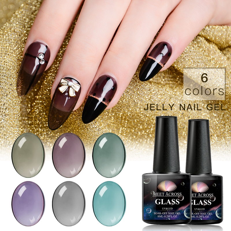 MEET ACROSS 7ml Jelly Series Gel Nail Polish Long-lasting UV LED Gel Lacquer For Nail Extension Design Art Manicure, Ss00413
MEET ACROSS 7ml Jelly Series Gel Nail Polish Long-lasting UV LED Gel Lacquer For Nail Extension Design Art Manicure, Ss00413