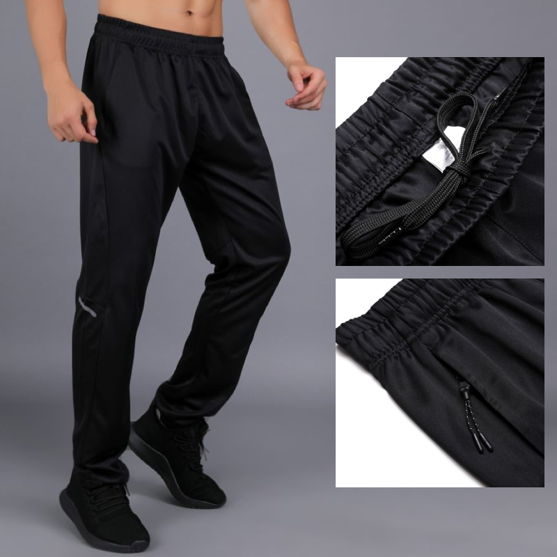 Men Running Pants Sportswear Fitness Sports Pocket Football Gym Trousers Solid Polyester Training Long Biking Men Bodybuilding, Black
Men Running Pants Sportswear Fitness Sports Pocket Football Gym Trousers Solid Polyester Training Long Biking Men Bodybuilding, Black