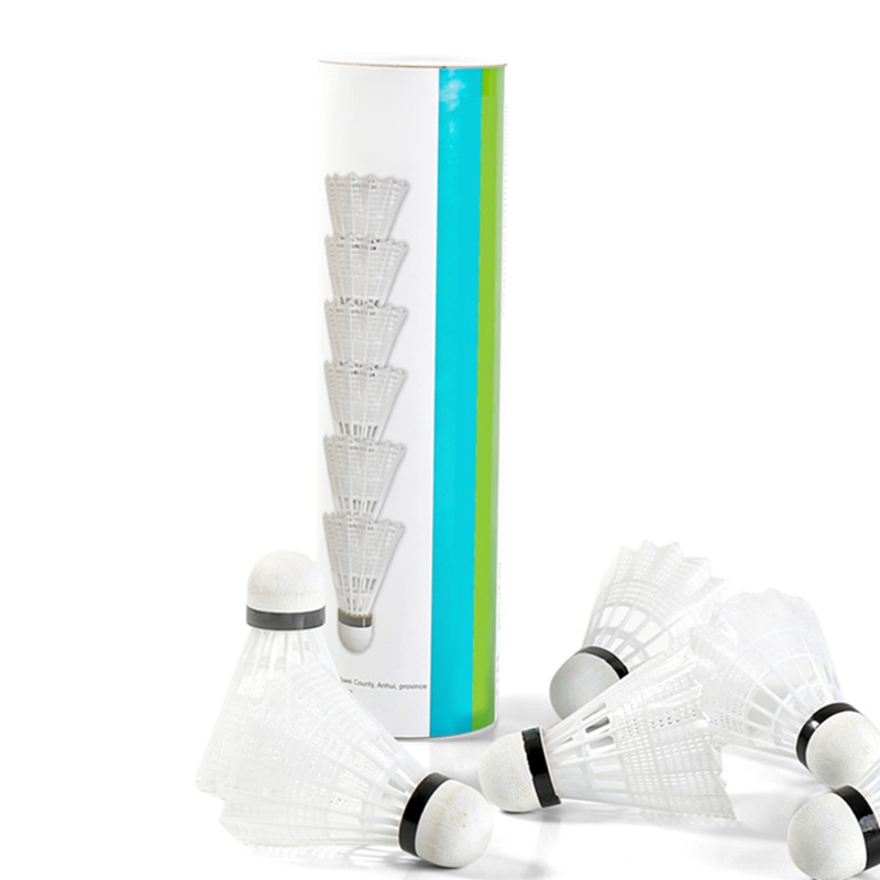 6pcs Super Durable/Light Plastic Nylon Badminton Ball Training Ball Plastic Shuttle Cork Wood Head
6pcs Super Durable/Light Plastic Nylon Badminton Ball Training Ball Plastic Shuttle Cork Wood Head