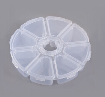 Mini 8 Grids Compartment Storage Box New DIY Nail Art Rhinestone Gems Plastic Box Round Storage Case Clear Organizer Jewelry Bead Makeup Box
Mini 8 Grids Compartment Storage Box New DIY Nail Art Rhinestone Gems Plastic Box Round Storage Case Clear Organizer Jewelry Bead Makeup Box