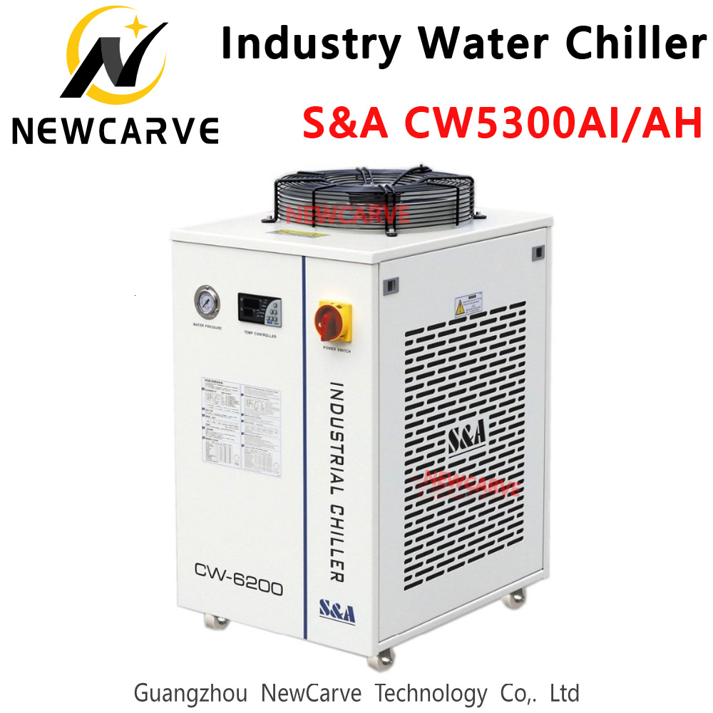 Industrial Water Chiller S&A CW5300AI CW5300AH CW5300 1800W Capacity For 150W To 200W CO2 Laser Tube Cooling NEWCARVE
Industrial Water Chiller S&A CW5300AI CW5300AH CW5300 1800W Capacity For 150W To 200W CO2 Laser Tube Cooling NEWCARVE