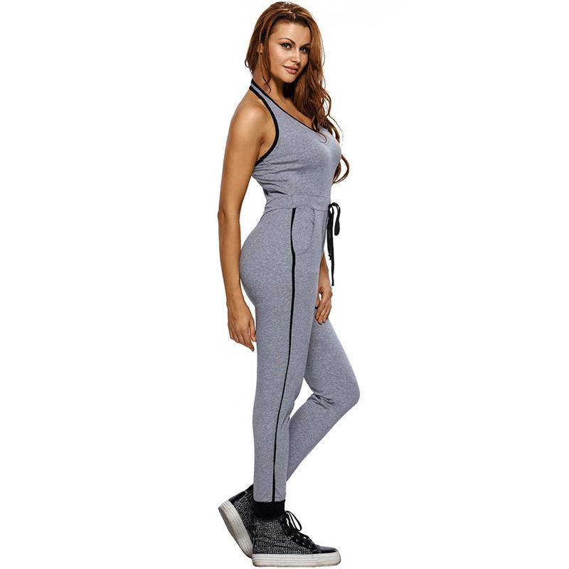 FNMM2018 Sexy Backless Gym Fitness Jumpsuit Yoga Sportswear Outfit Adjust Waist One Pcs Yoga Set Gray Women's Running Tracksuit, Grey 
FNMM2018 Sexy Backless Gym Fitness Jumpsuit Yoga Sportswear Outfit Adjust Waist One Pcs Yoga Set Gray Women's Running Tracksuit, Grey