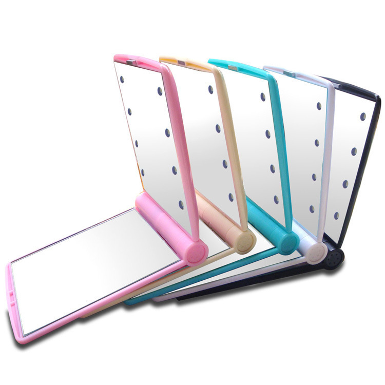 Cosmetic LED Lighted Makeup Mirror Portable Compact Glass for Lady Travel Women Female Pocket Desktop Folding Mirror
Cosmetic LED Lighted Makeup Mirror Portable Compact Glass for Lady Travel Women Female Pocket Desktop Folding Mirror