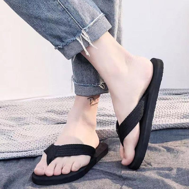 Summer Beach Flats Flip Flops Men Shoes Breathable Non-slip Male Slipper Flip-flops Flat Shoes For Men Zapatos De Mujer Slipper, Black
Summer Beach Flats Flip Flops Men Shoes Breathable Non-slip Male Slipper Flip-flops Flat Shoes For Men Zapatos De Mujer Slipper, Black