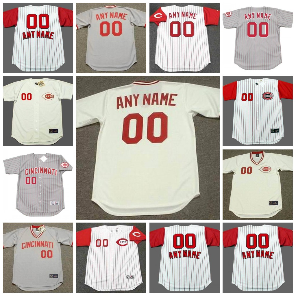 Custom Throwback CINCINNATI PETE ROSE ERIC DAVIS CHRIS SABO BARRY LARKIN JOHNNY BENCH FRANK ROBINSON ROB DIBBLE DEION SANDERS jersey01, 1990s
Custom Throwback CINCINNATI PETE ROSE ERIC DAVIS CHRIS SABO BARRY LARKIN JOHNNY BENCH FRANK ROBINSON ROB DIBBLE DEION SANDERS jersey01, 1990s