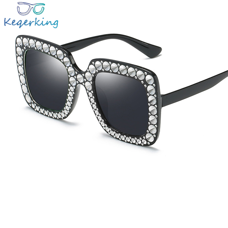 Oversized Square Sunglasses Women Men Brand Retro Frame Imitation Diamond Sun Glasses For Female ZB-24
Oversized Square Sunglasses Women Men Brand Retro Frame Imitation Diamond Sun Glasses For Female ZB-24