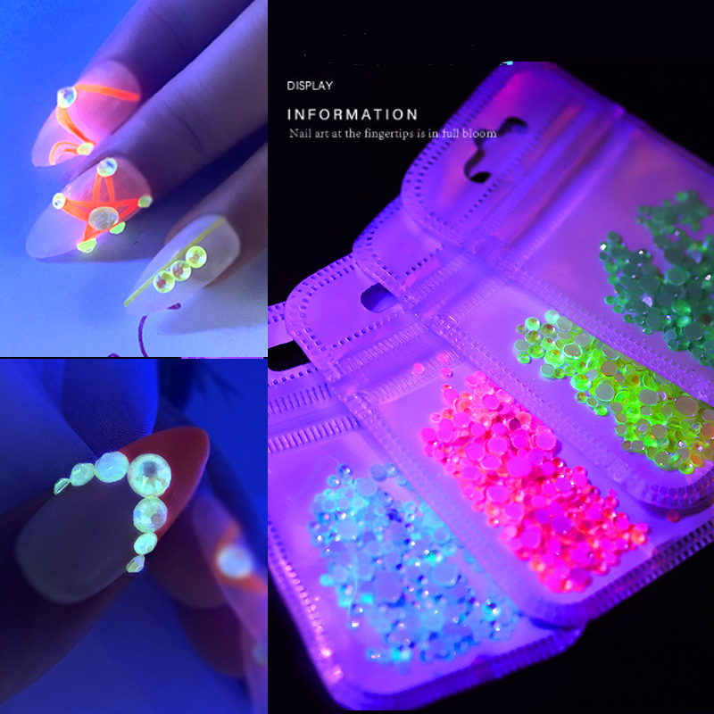 SS6- SS30 Regular Cut Facets Noctilucent Nail Art Glass Rhinestone New Style, Black
SS6- SS30 Regular Cut Facets Noctilucent Nail Art Glass Rhinestone New Style, Black
