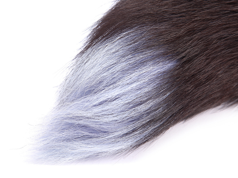 Adult Diary Silicone Butt Plug, Black Fox Tail Anal Plug, Soft Erotic Anal Beads Sex Toys For Women, Adult Games Sex Products C18112701 - view 6